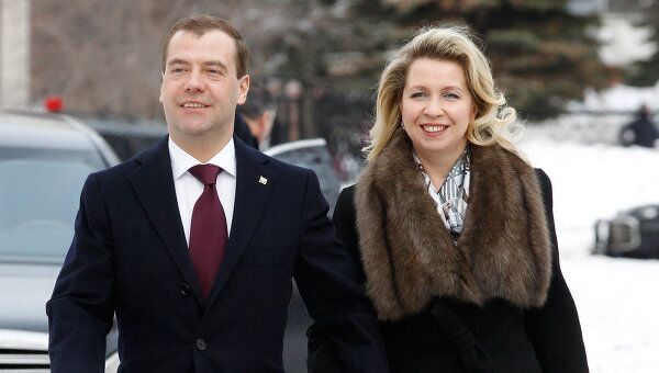 Голосование Д. Медведева на выборах президента РФ