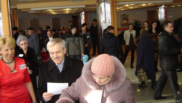 Выборы голосование избирательный участок избиратели Белгород