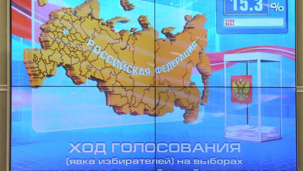 Работа Информационного центра ЦИК России Выборы -2012