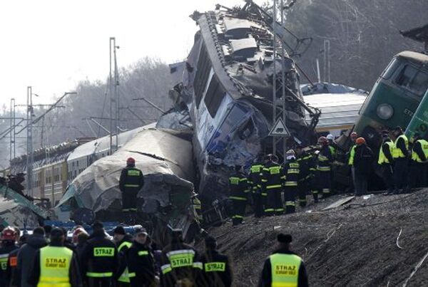 Железнодорожная катастрофа в Польше