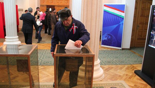 Выборы президента РФ в Душанбе