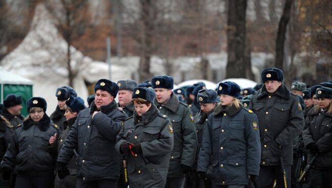 Усиление мер безопасности в связи с акцией в поддержку В.Путина