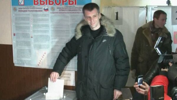 Выборы в СФО: Прохоров отдал голос в глубинке, Карелин – в Новосибирске