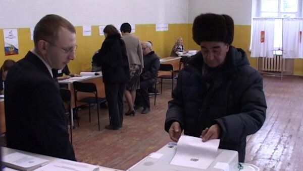 Люди в погонах раньше всех пришли на избирательные участки Урала