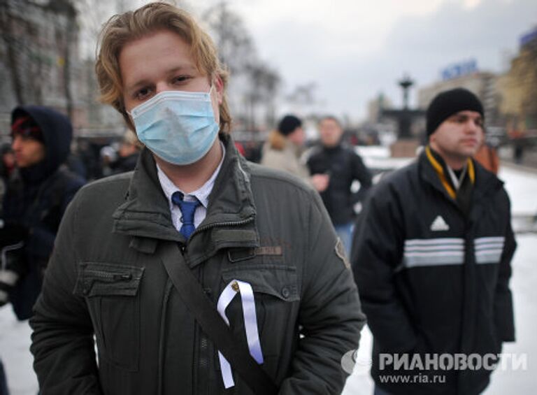 Митинг За честные выборы на Пушкинской площади в Москве