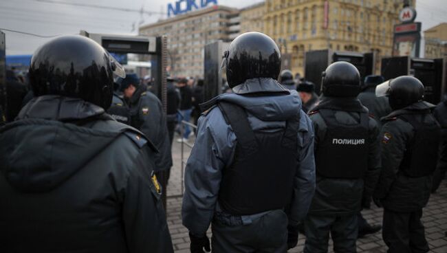 Митинг За честные выборы на Пушкинской площади в Москве