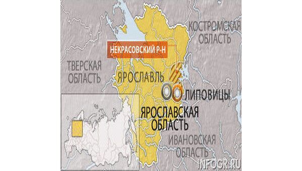 Ярославская область. Карта