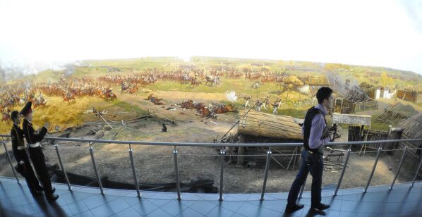 Открытие музея-панорамы Бородинская битва после реконструкции