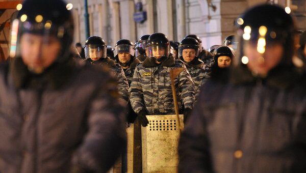Задержанные в районе Пушкинской площади отпущены, сообщает ГУМВД