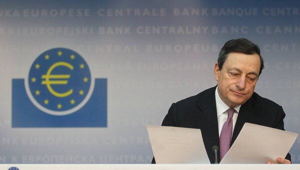 Глава ЕЦБ Марио Драги. Архивное фото.