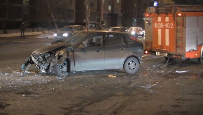 Авария на востоке Москвы