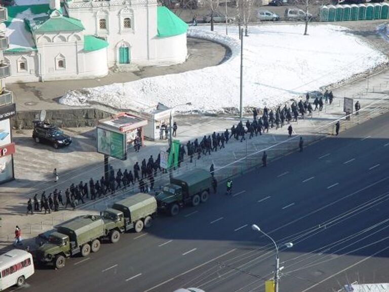 Подготовка митинг 10 марта арбат репортер