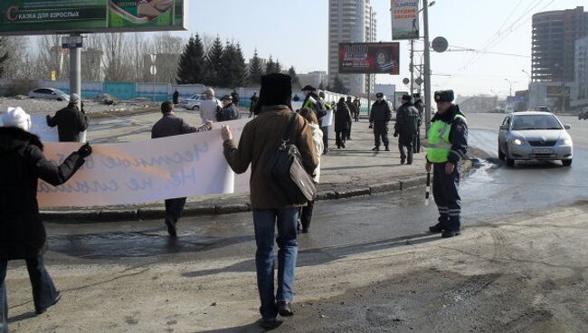 Митинг 10 марта в Новосибирске 