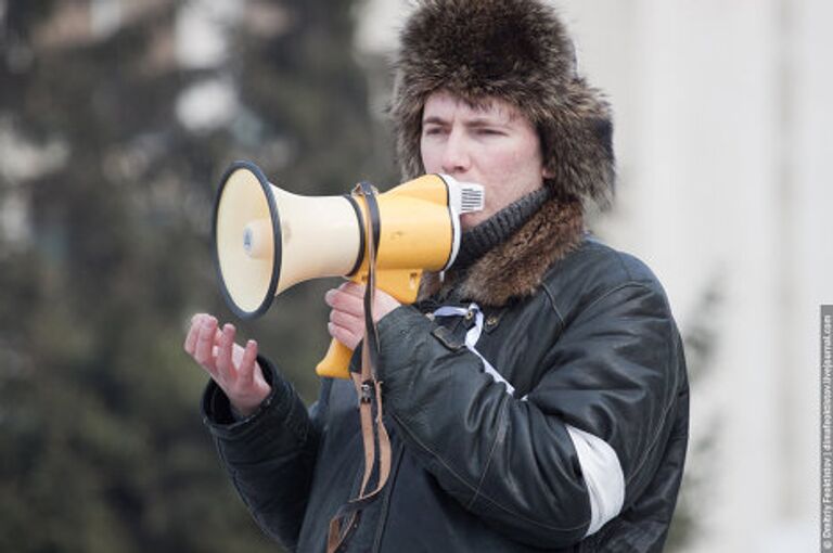 Митинг в Омске За честную власть