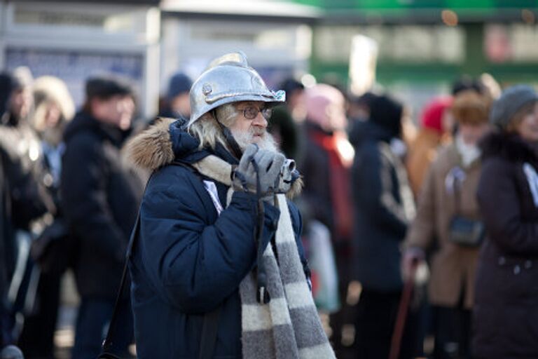 Митинг оппозиции на Новом Арбате