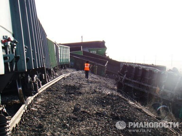 Столкновение железнодорожных составов в Еврейской АО