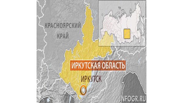 Иркутск, карта