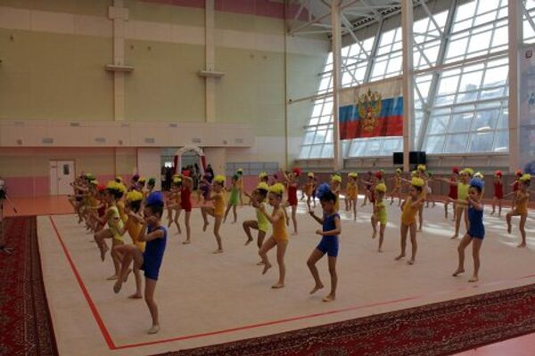 Омск соревнования гимнастика Сибирь