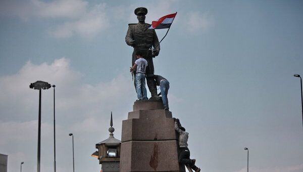 На площади Тахрир в Каире. Архив