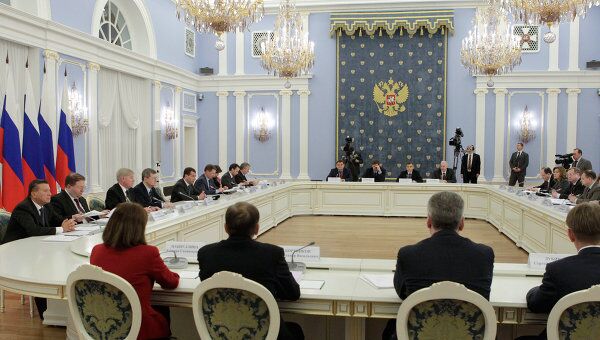 Заседание Совета при президенте РФ по противодействию коррупции