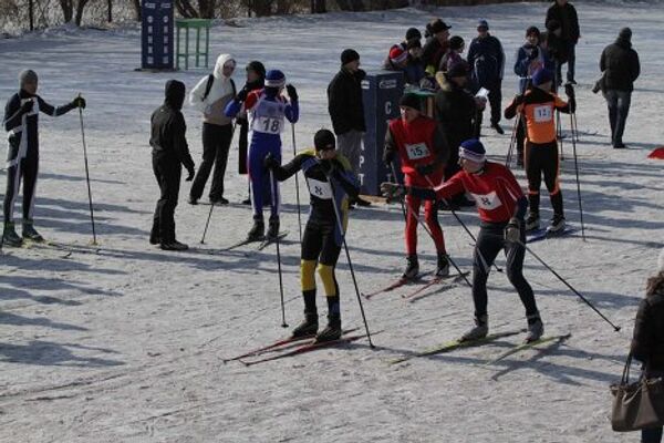 Омск лыжи спартакиада спорт