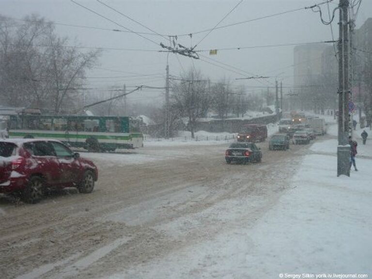 Иваново и Бердск в снегу