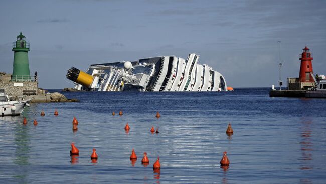 Лайнер Costa Concordia, Архивное фото