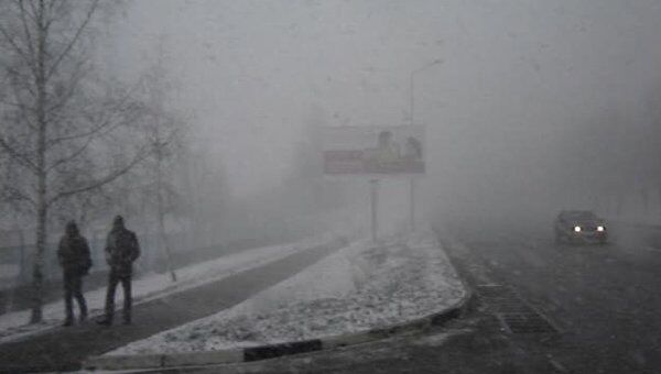 Зима вернулась в Белгород