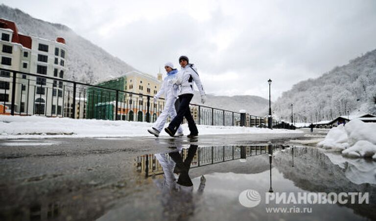 Строительство корпусов Роза Хутор