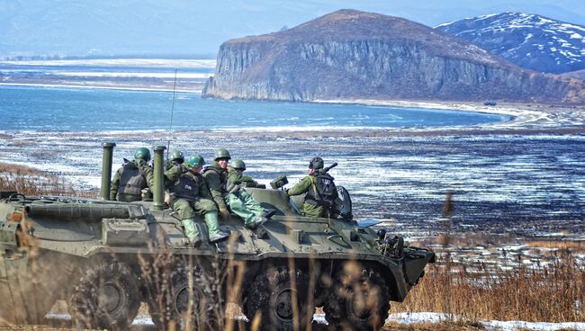 Военные учения на Дальнем Востоке. Архив