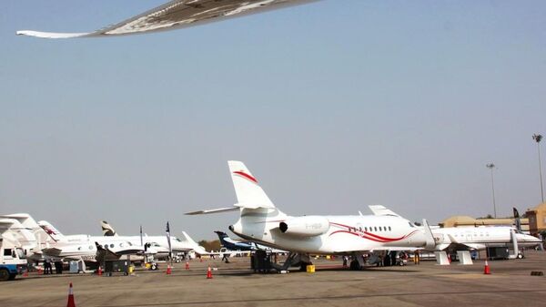 Российские самолеты на авиасалоне в Индии