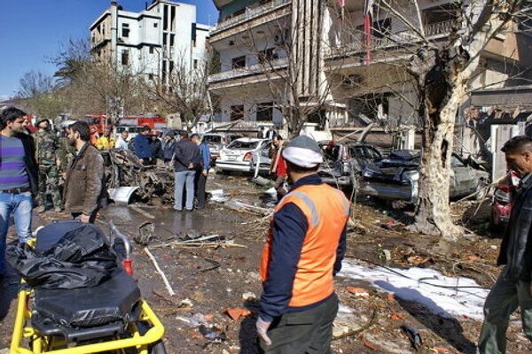 Взрыв Дамаск репортер