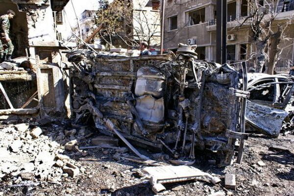 Взрыв Дамаск