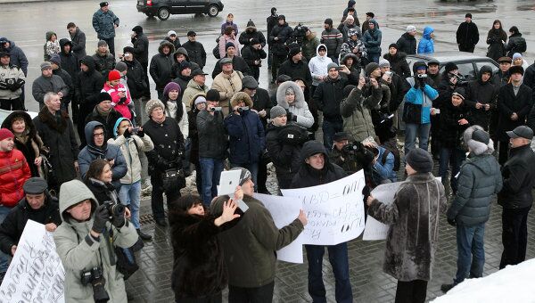Митинг Против произвола полиции в Казани