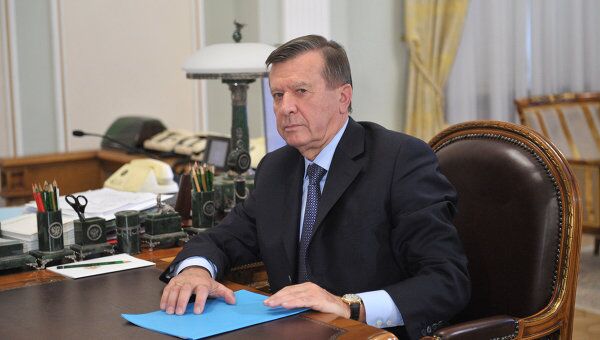 Первый вице-премьер РФ В.Зубков. Архивное фото