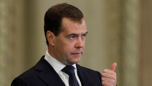 Д.Медведев на расширенной коллегии министерства обороны РФ