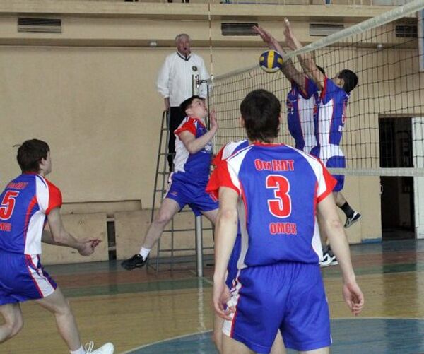 Омск спорт школьники волейбол