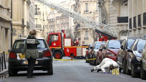 Взрыв перед посольством Индонезии в Париже 