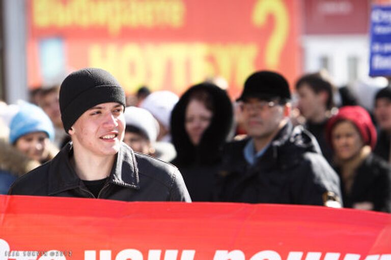 В Екатеринбурге прошел митинг в подержку реконструкции ТЦ  Пассаж