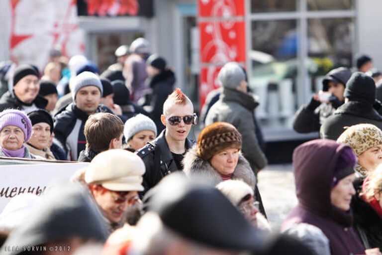 В Екатеринбурге прошел митинг в подержку реконструкции ТЦ  Пассаж