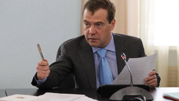  Президент России Дмитрий Медведев