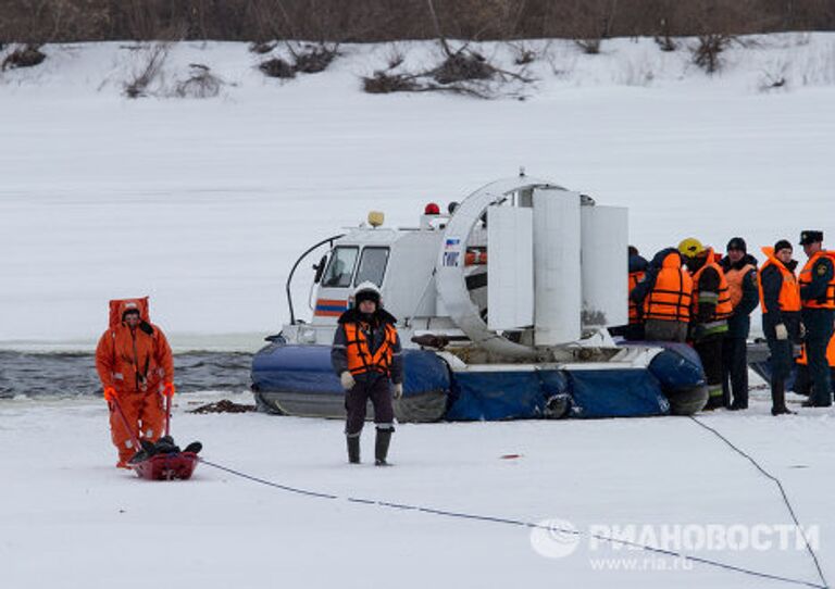 Крушение вертолета в Нижнем Новгороде