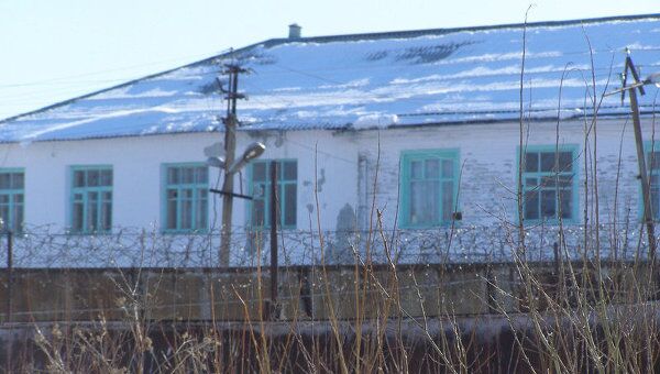 Колония № 17 в поселке Шексна Вологодской области, откуда утром 22 марта на вертолете сбежал заключенный