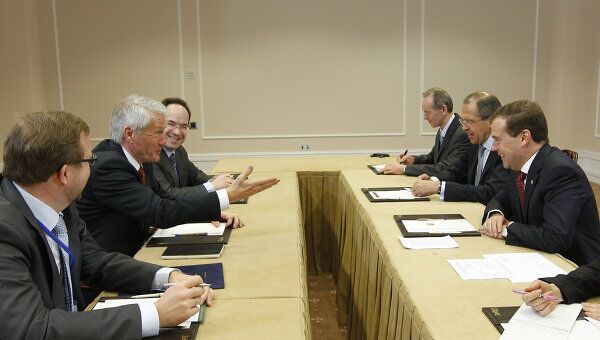 Президент РФ Д.Медведев встретился с генеральным секретарем Совета Европы Т.Ягландом