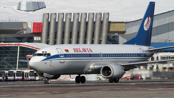 Boeing 737 авиакомпании Белавиа 
