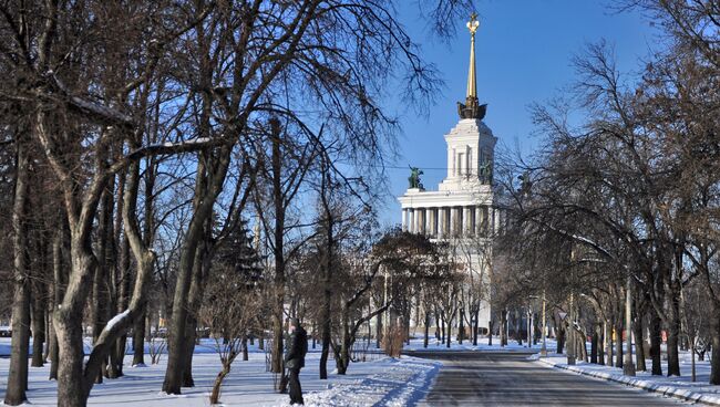 Всероссийский выставочный центр в Москве, архивное фото