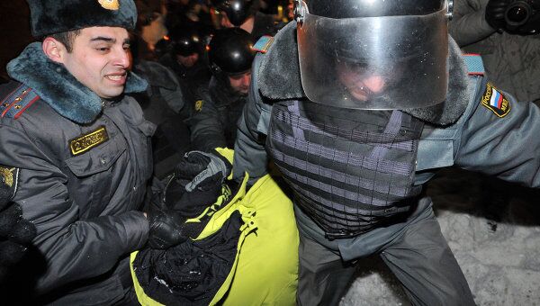 Все задержанные за несанкционированные акции в центре Москве отпущены