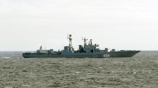 Корабль Северного флота, котроый будет бороться с пиратами в Аденском заливе