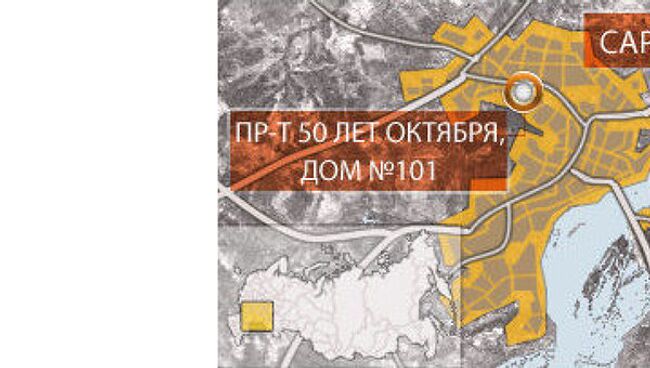 Кровля обрушилась под тяжестью снега на территории бывшего завода в Саратове