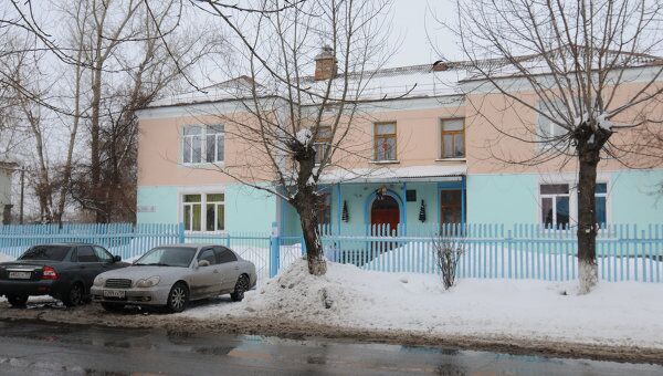 Здание детского сада города Краснокамска, откуда был похищен семилетний Илья Ярополов